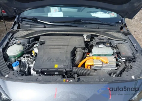 2020 Hyundai Ioniq Hybrid Sel z USA, uszkodzony, nr VIN KMHC85LC4LU207699